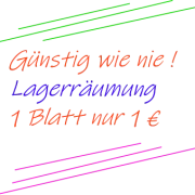 HEYDA Glitterkarton, 1 Stck A4 Lagerräumung, nur 1€