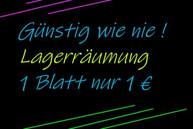 G&uuml;nstig wie nie Lagerr&auml;umung